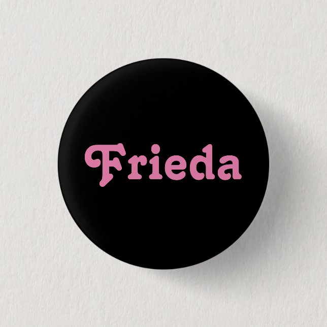 Button Frieda (Vorderseite)
