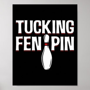 Button für Bowling Poster