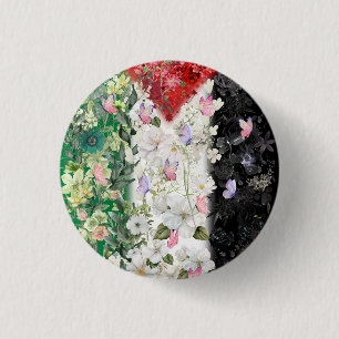 Button für die palästinensische Landkarte - Freie