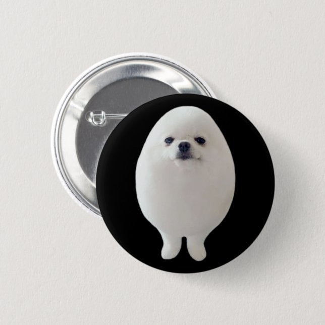 Button für Eierdog Meme (Vorne & Hinten)