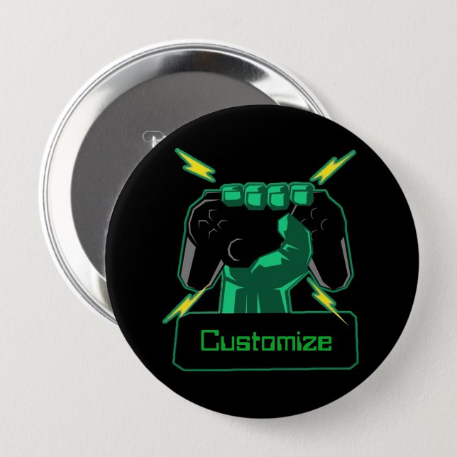 Button für personalisierten Power (Vorne & Hinten)