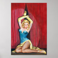 Button für Showgirl Pulldown