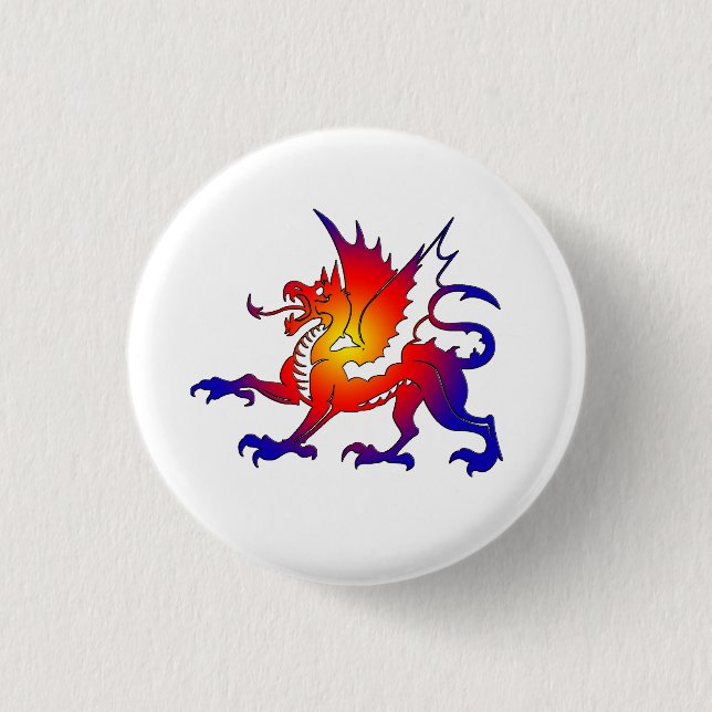 Button für Stammfarbdrache (Vorderseite)