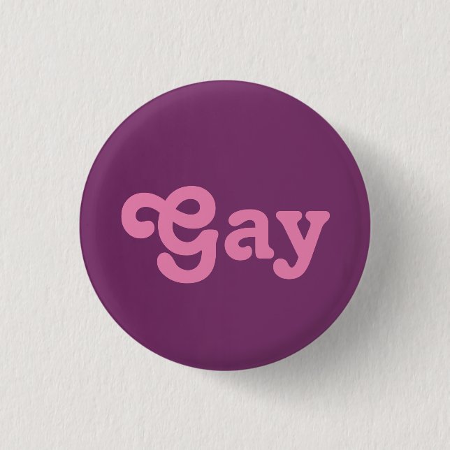 Button Gay (Vorderseite)