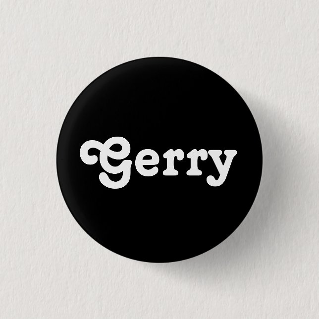 Button Gerry (Vorderseite)