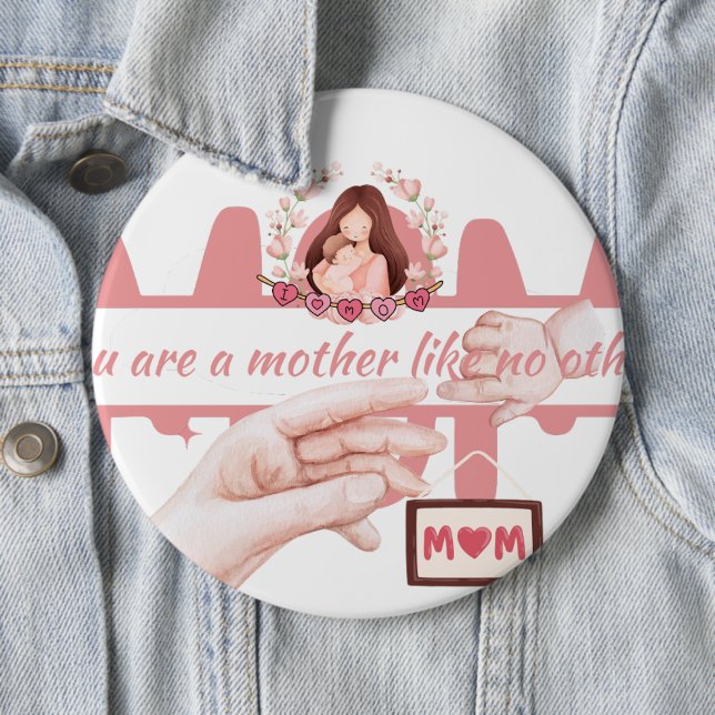 Button-Geschenk für Mutter Button (Beispiel)