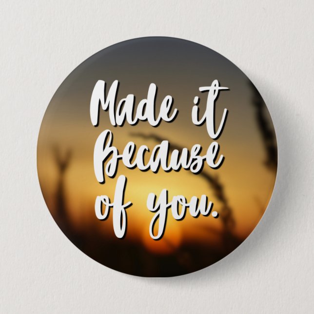 Button-Geschenk kleines und einfaches Unisex-Desig Button (Vorderseite)