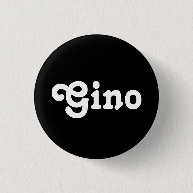 Button Gino (Vorderseite)