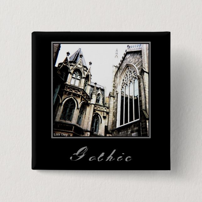 Button "Gothic" (Vorderseite)