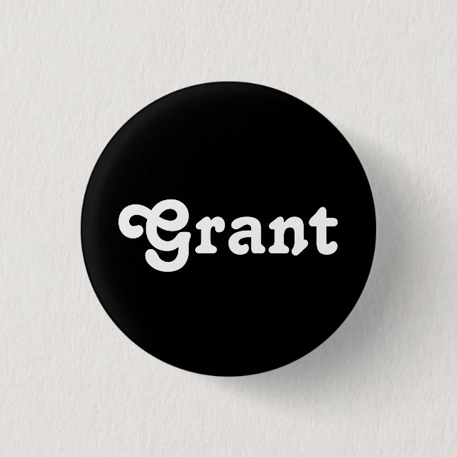 Button Grant (Vorderseite)