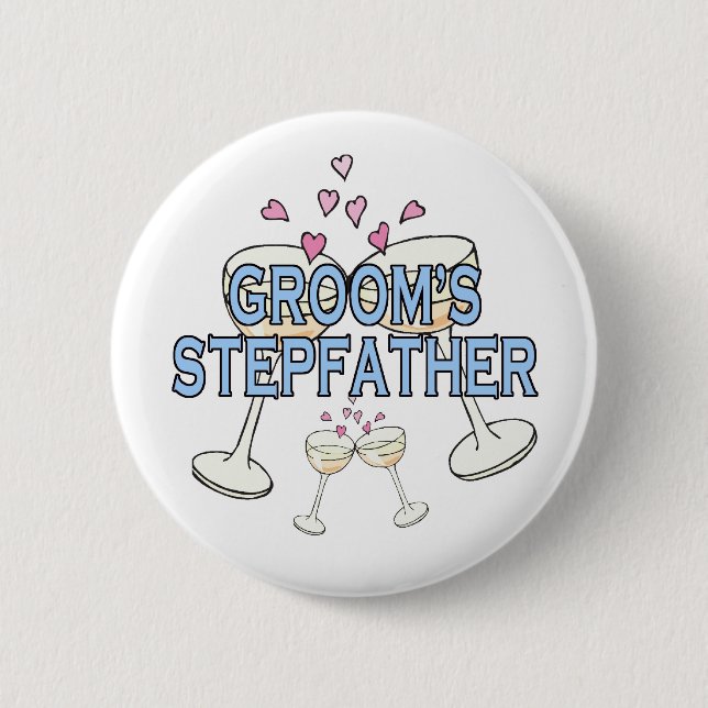 Button: "Groom's Stepfather" Button (Vorderseite)