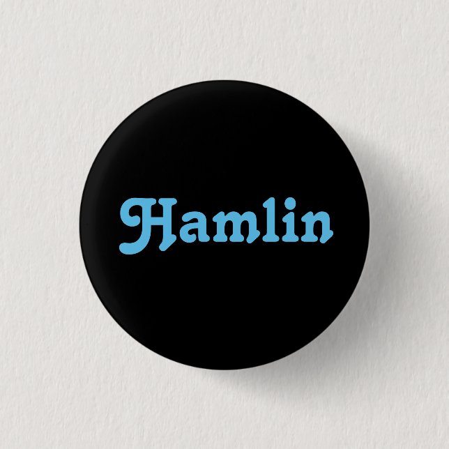 Button Hamlin (Vorderseite)