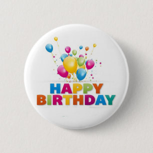 BUTTON "HAPPY BIRTHDAY BALLOON"