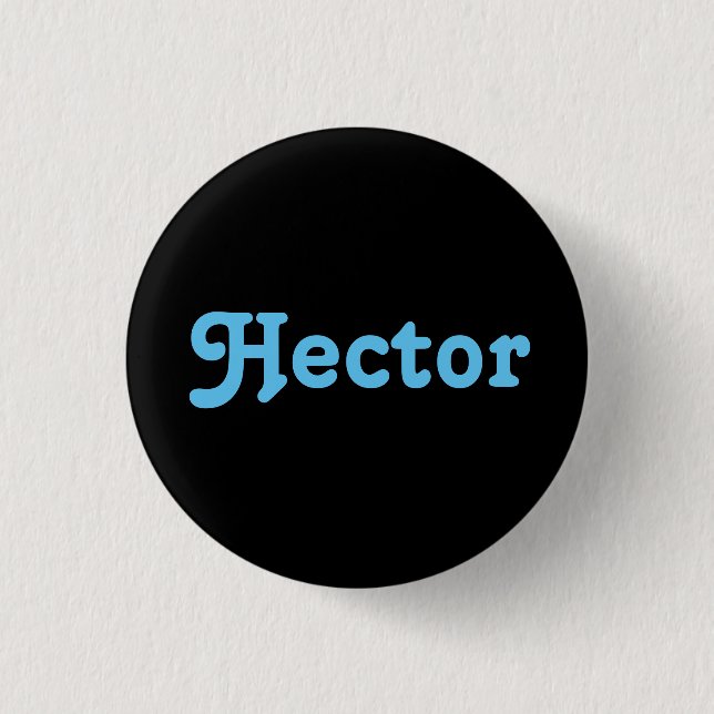 Button-Hector Button (Vorderseite)
