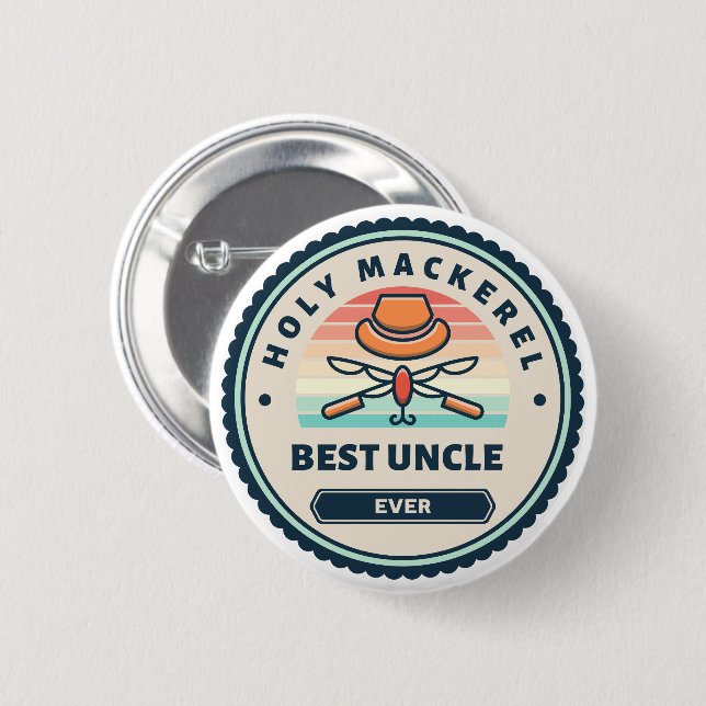 Button - Heiliger Makerel! Beste Einheit je (Vorne & Hinten)