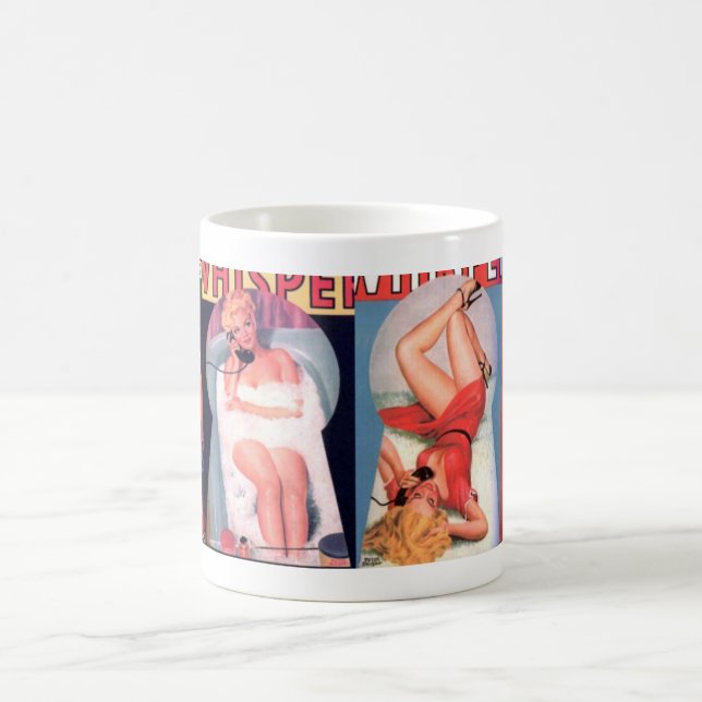 Button herauf Tasse des Mädchen-Weltkrieg-2 (Mittel)