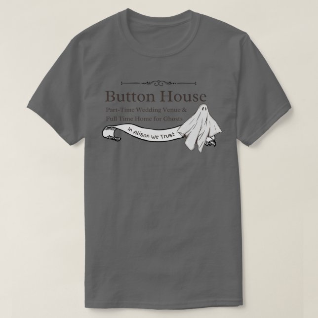 Button House T-Shirt (Design vorne)