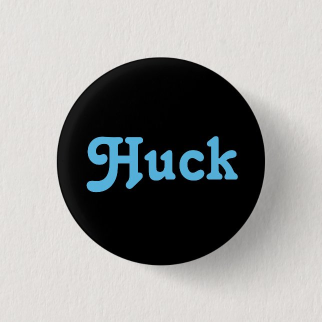 Button Huck (Vorderseite)