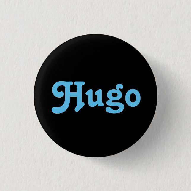 Button Hugo (Vorderseite)