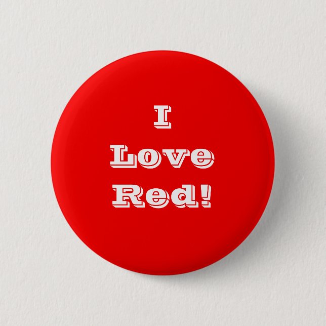 Button I Liebe Red (Vorderseite)