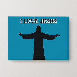 Button i love jesus