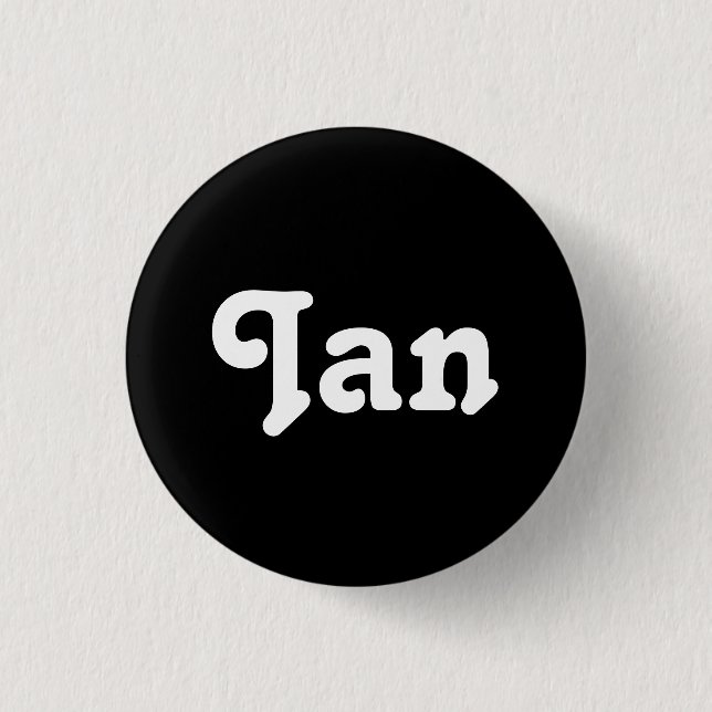 Button Ian (Vorderseite)