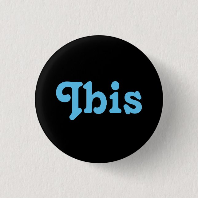 Button Ibis (Vorderseite)