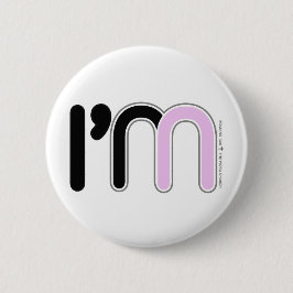 Button, ich bin in (pink) button