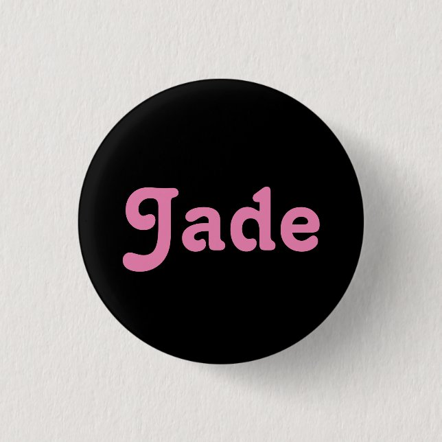 Button Jade (Vorderseite)