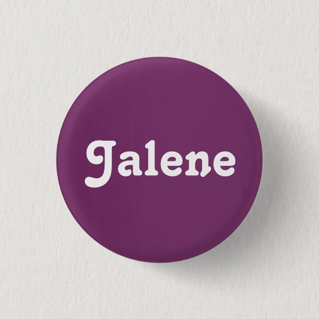 Button Jalene (Vorderseite)