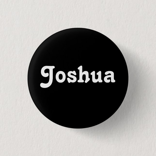 Button Joshua (Vorderseite)