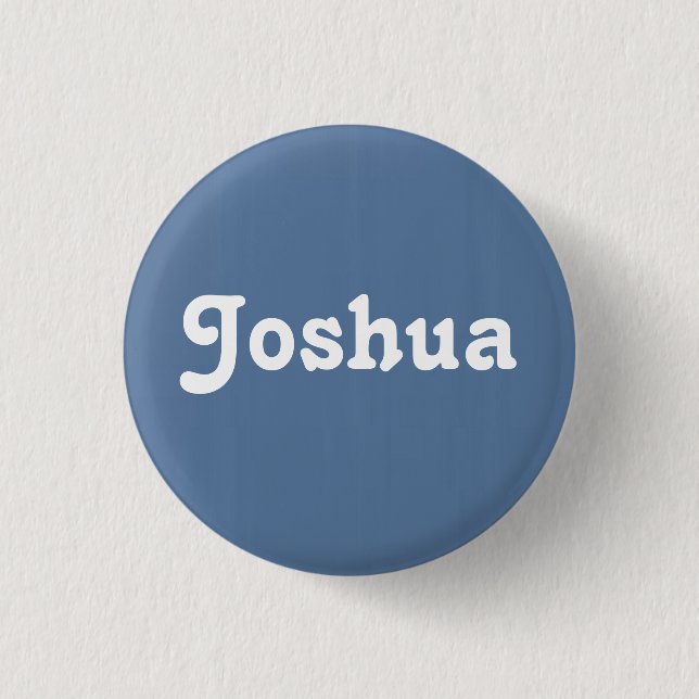 Button Joshua (Vorderseite)