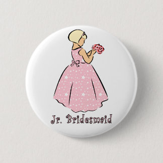 Button: Jr Bridesmaid Button