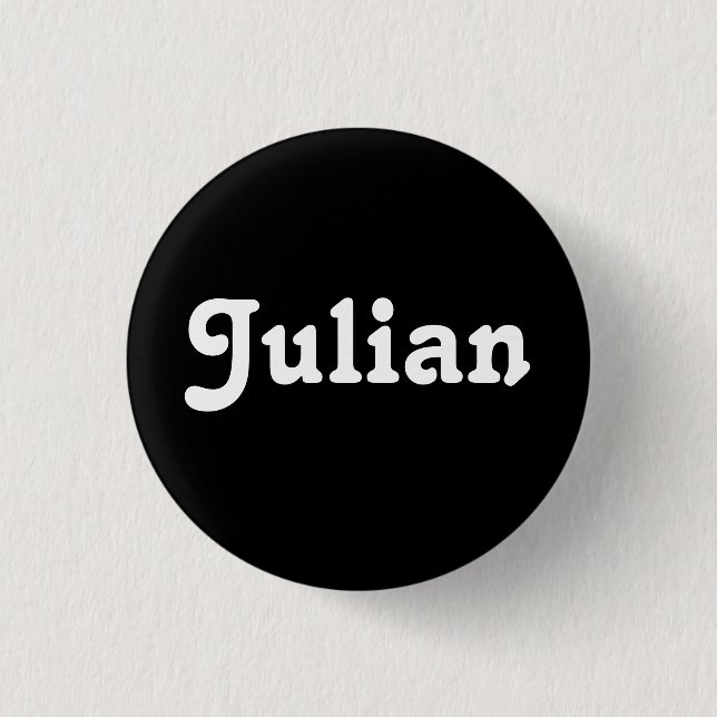 Button Julian (Vorderseite)