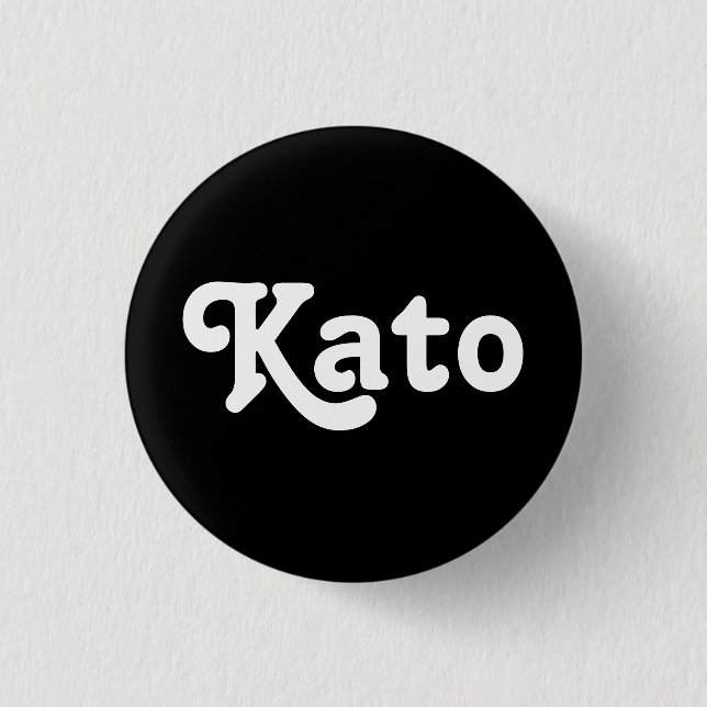 Button Kato (Vorderseite)