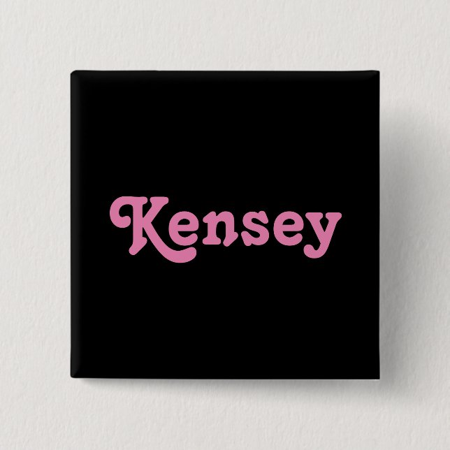Button Kensey (Vorderseite)