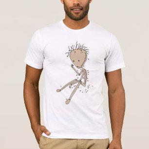"Button-Kissen-" T - Shirt