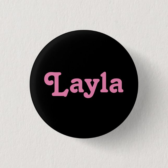 Button Layla (Vorderseite)