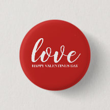 Button - Liebe Glücklicher Valentinstag