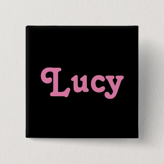 Button Lucy (Vorderseite)
