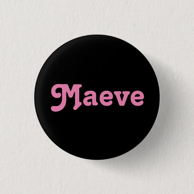 Button Maeve (Vorderseite)