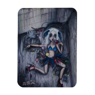 "Button Magnet des Kissens Doll4"