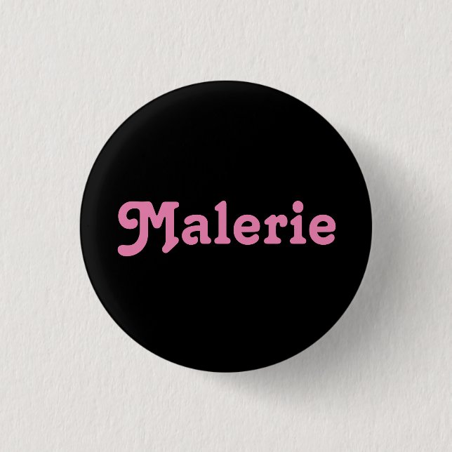 Button Malerie (Vorderseite)