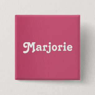 Button Marjorie