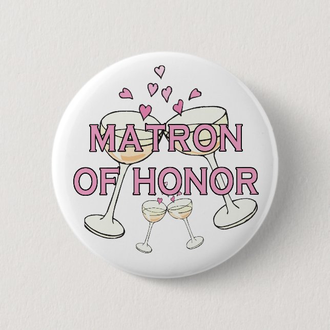 Button: Matron of Honour Button (Vorderseite)
