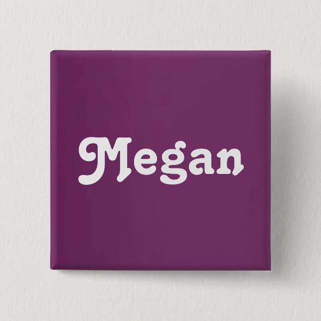 Button Megan (Vorderseite)