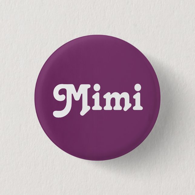 Button Mimi (Vorderseite)