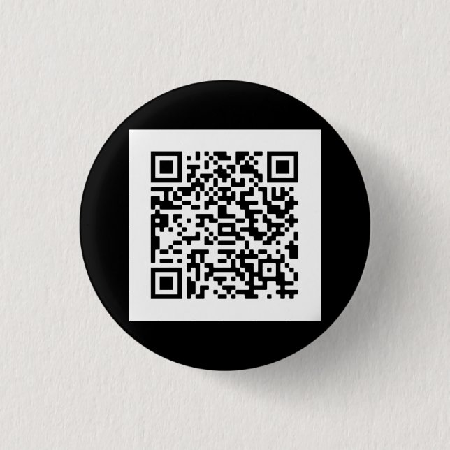 Button mit eigenem QR-Code (Vorderseite)