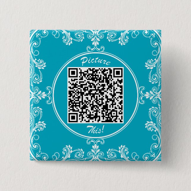 Button mit eigenem QR-Code (Vorderseite)