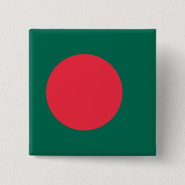 Button mit Flagge in Bangladesch (Vorderseite)